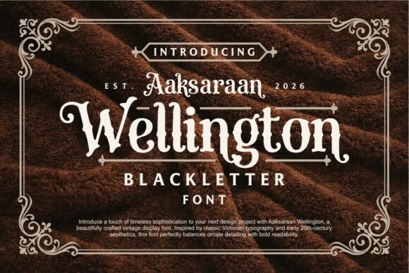 Aaksaraan Wellington Font