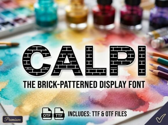 Calpi Free Download: A Stunning Display Font