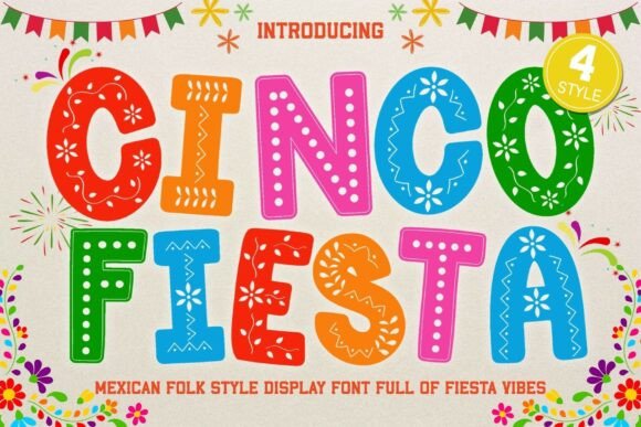 Cinco Fiesta Font for Bold Branding