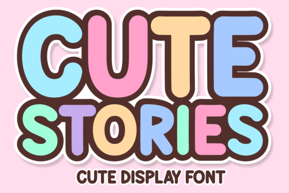 Cute Stories Font for Creative Campaigns