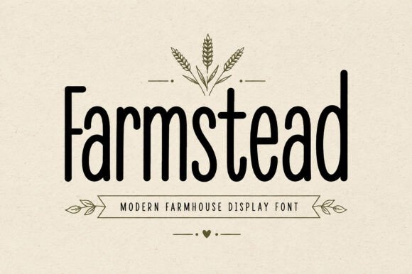 Farmstead Font for Bold Branding