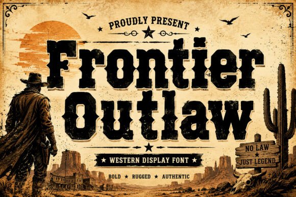 Frontier Outlaw Font