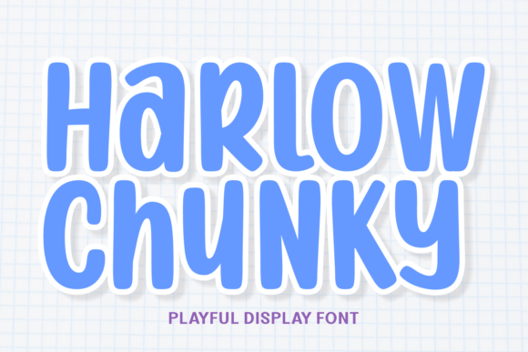 Harlow Chunky Font for Creative Makers