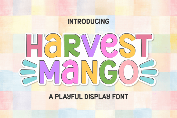 Harvest Mango Font for Web Design