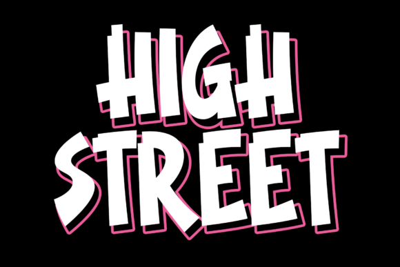High Street Font: Elegant Script for Editorial Design