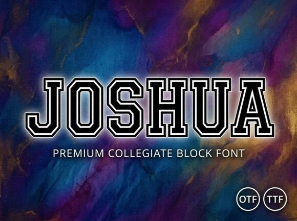 Joshua Font: Bold & Timeless