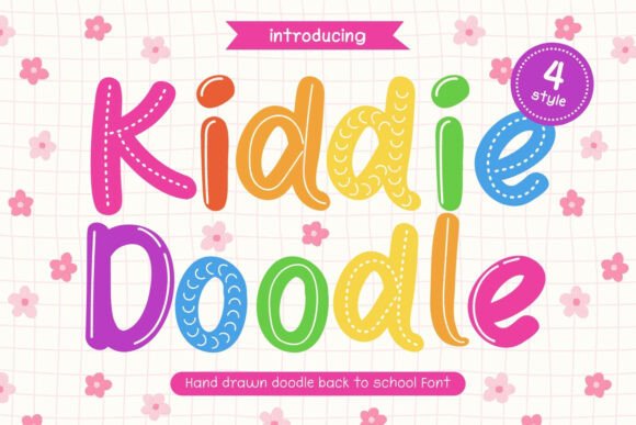 Kiddie Doodle Font for Creative Makers
