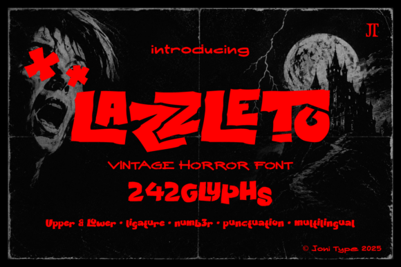 Lazzleto Font for Bold Campaigns