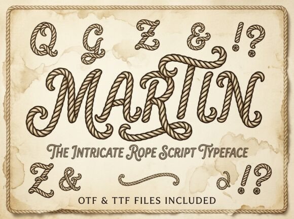 Martin Font: Maritime Elegance for Makers