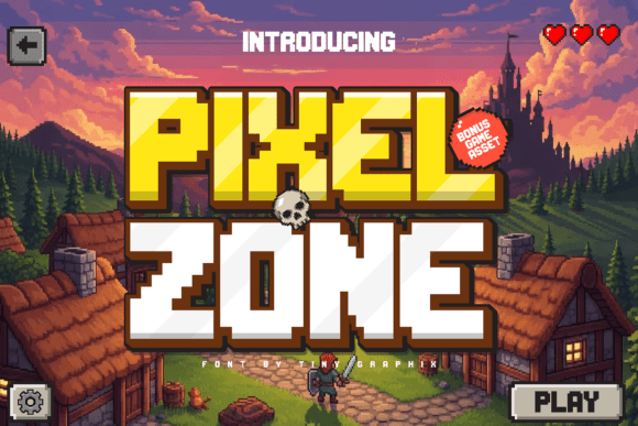 Pixel Zone Font Review