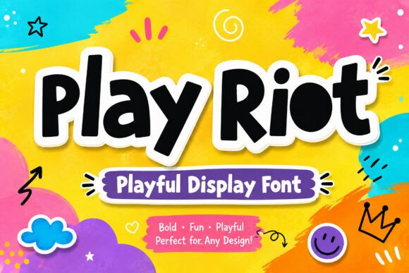 Play Riot: A Bold Font for Creative Projects