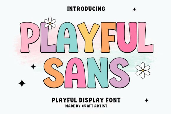 Playful Sans Font for Creative Makers