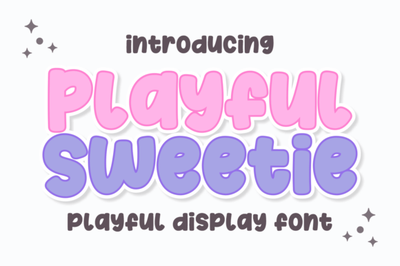 Playful Sweetie Font for Web Design