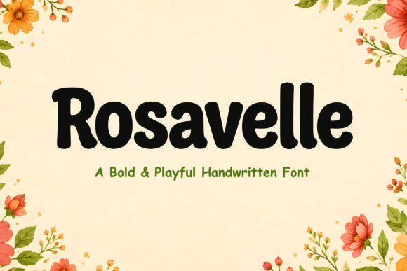 Rosavelle Font for Business Branding