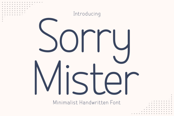 Sorry Mister Font