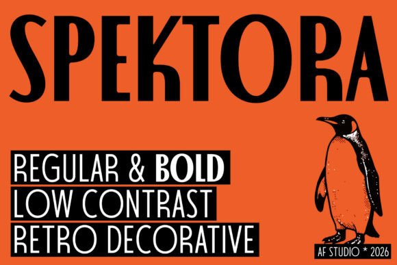 Spektora: A Bold Display Font