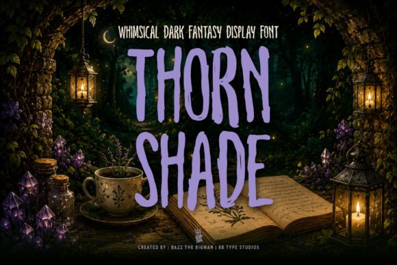 Thorn Shade Font for Elegant Branding