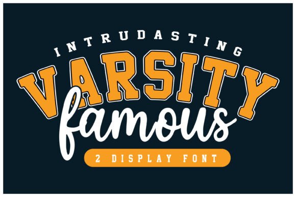 Varsity Famous Font for Business Branding