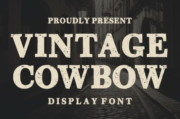 Vintage Cowboy Font