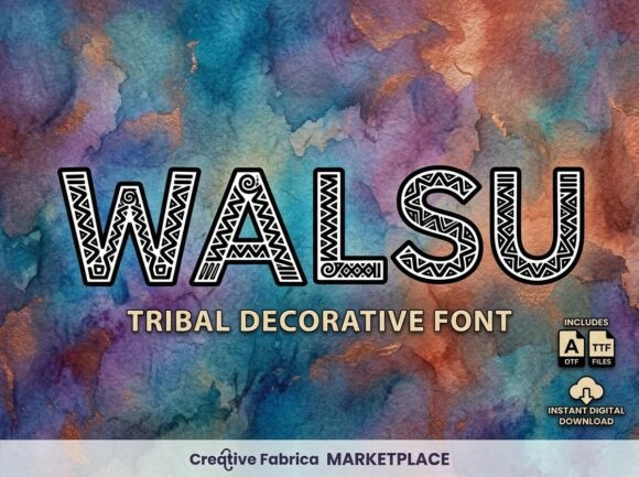 Walsu Font for Business Branding