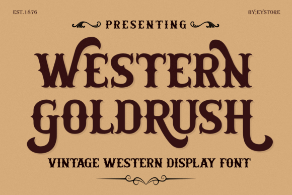 Western Goldrush Font Review