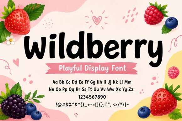 Wildberry Font for Creative Projects